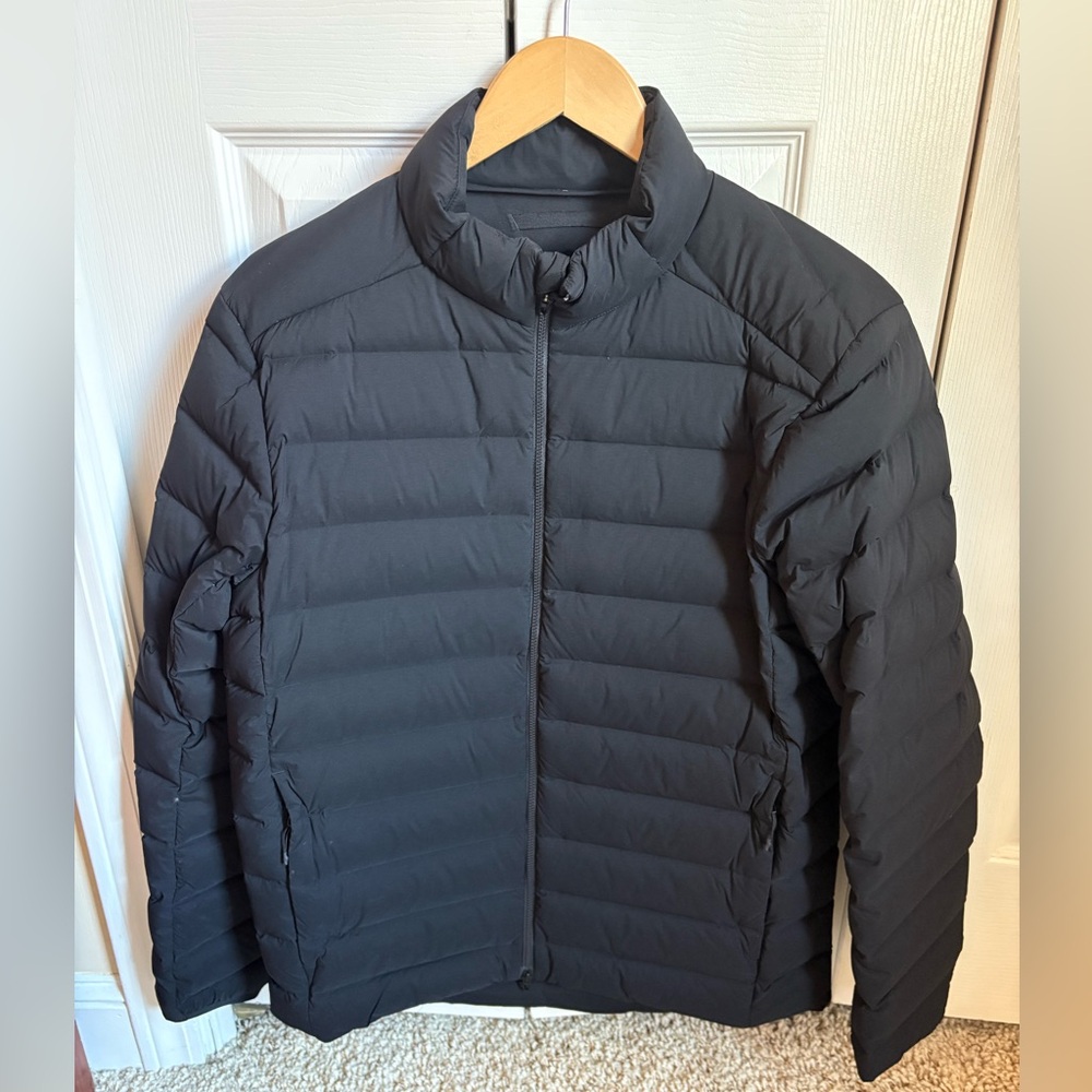 Lululemon Men's ‘Down for it all’ Black Puffer Jacket